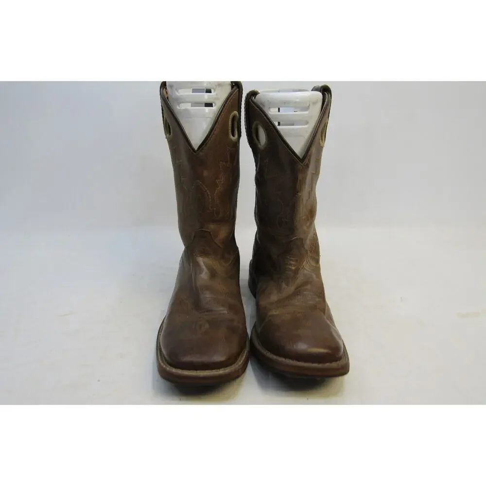 Smoky Mountain Youth Size 2 M Brown Buckaroo Western Cowboy Boots